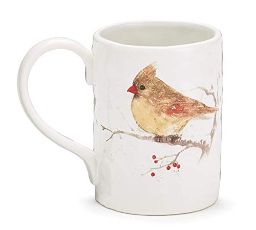 Burton & Burton Cardinal Winter Blessings Coffee Mug 18oz Set of 6