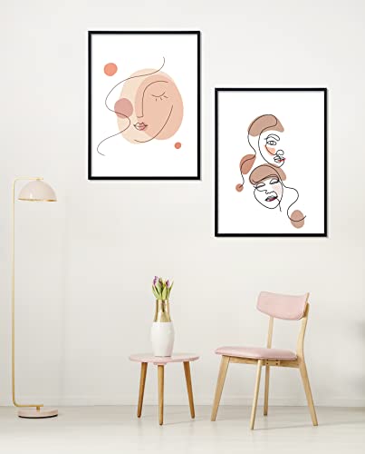 18x24 Poster Frame Set of 3 Black Modern Wall Art Frames