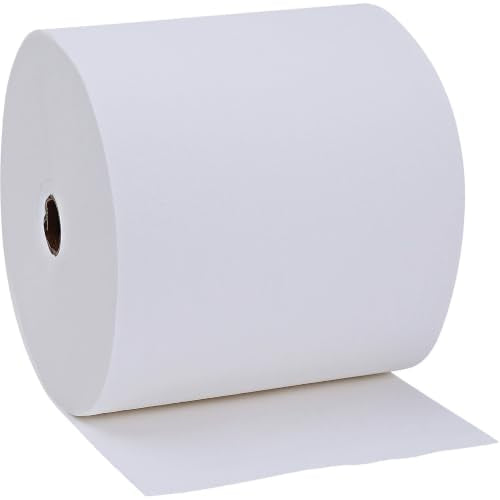 Genuine Joe White Hardwound Roll Towels 7" x 600' - Pack of 6