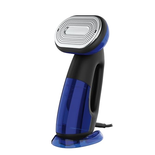 Conair 2-in-1 Handheld Garment Steamer and Iron - Turbo ExtremeSteam 1875W, One Size, Black/Blue