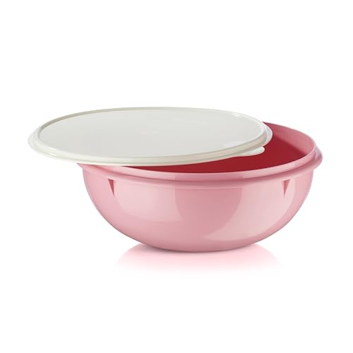 Pink Mixing Bowl 1.7 Gallon - Tupperware Fix-N-Mix Vintage Kitchen Essential