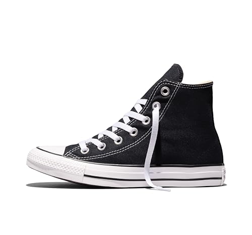 Converse Unisex Chuck Taylor All Star High Top Sneakers - Black, 12 Women / 10 Men