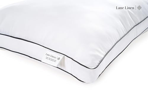Standard Size Bed Pillows Set of 12 - White, 20x26 Inches, Medium-Firm Support, Microfiber Cover - Variation of THIS listing