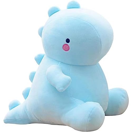 Dinosaur Plush Toys - 12" Stuffed Plushies - Soft Pillow for Home Decorations - Hugging Figures for Boys and Girls - Cute Animal Toys for Fans - Ideal Sleep and Play Companion (Blue)