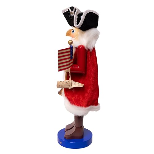Kurt Adler 14-Inch Patriotic Nutcracker Ornament 250th Anniversary of America