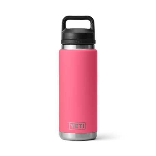 YETI Rambler 26 oz Insulated Stainless Steel Bottle with Leakproof Chug Cap - Tropical Pink