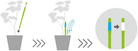 Sustee Aquameter | Set of 5 Plant Soil Moisture Sensors - Small Green Design for Optimal Care