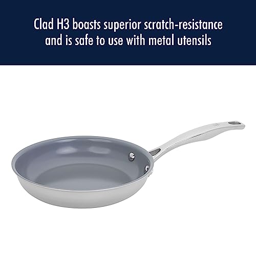 Henckels Clad H3 Ceramic Fry Pan Set - 10-Inch & 12-Inch, Oven Safe to 400°F