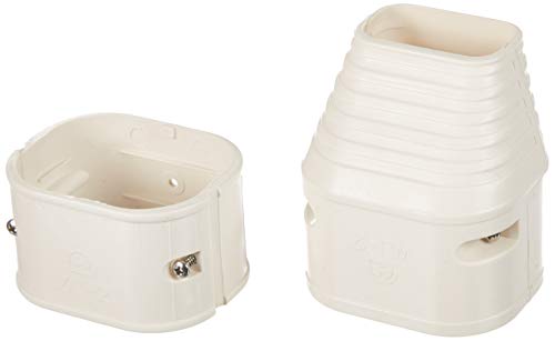 20 Ft. Mini Split Line Set Cover Kit - Weather-Resistant, Easy DIY Installation