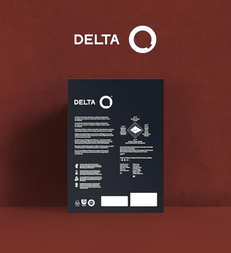 Delta Q Qalidus Espresso Coffee Pods - Classic Roast, XXL Pack 80 Capsules