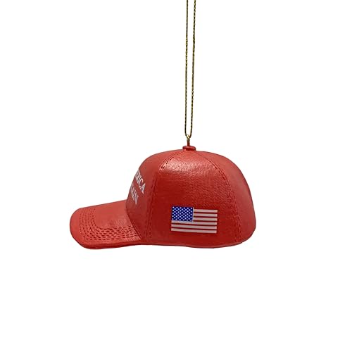 Kurt Adler 3.625-Inch Make America Great Again Hat Ornament
