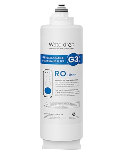 Waterdrop G3-N2RO Replacement Filter for G3-W 400 GPD RO System - Long-Lasting Purification