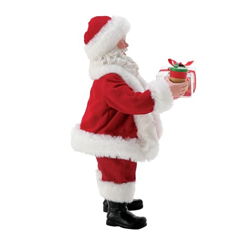 Department 56 Santa Coffee Break Figurine, 10.5 Inch Holiday Decor