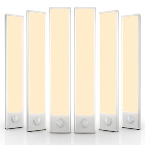 14 Inch Rechargeable Motion Sensor Under Cabinet Lighting Set - Warm White