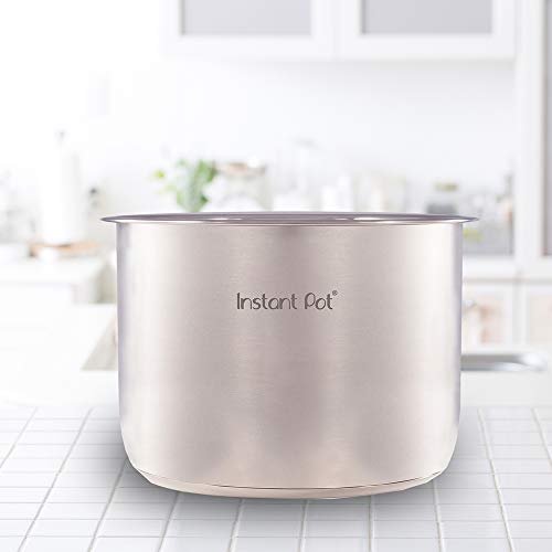 Instant Pot 8-Qt Stainless Steel Inner Cooking Pot - Polished, Dishwasher Safe