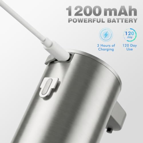 Automatic Touchless Soap Dispenser 13.5 Fl Oz Stainless Steel Wall Mount for Kitchen & Bathroom