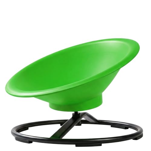 HAPPYMATY Green Sensory Spin Chair for Autistic Kids & Adults, Supportive & Durable