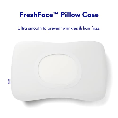 Deep Sleep Memory Foam Pillow for Side & Back Sleepers – Orthopedic Neck Support, Contour Design, Rejuvenating Rest, Calm Grey