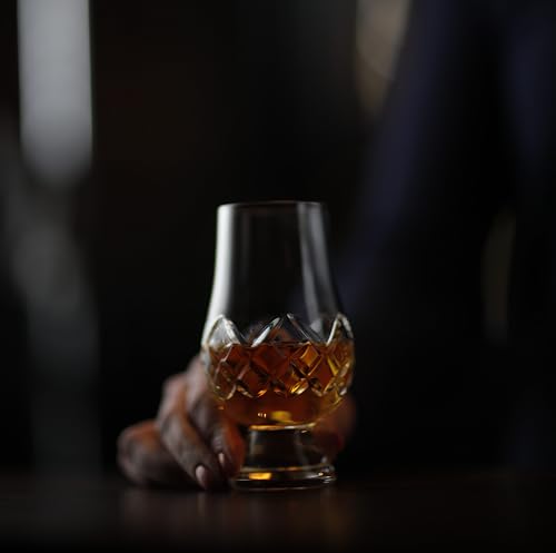 Glencairn Premium Whiskey Glass - Hand Cut Crystal Tumbler in Gift Box