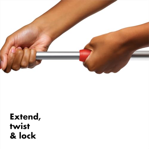 Extendable Microfiber Dusting System with Pivoting Heads - Up to 8 Ft Reach
