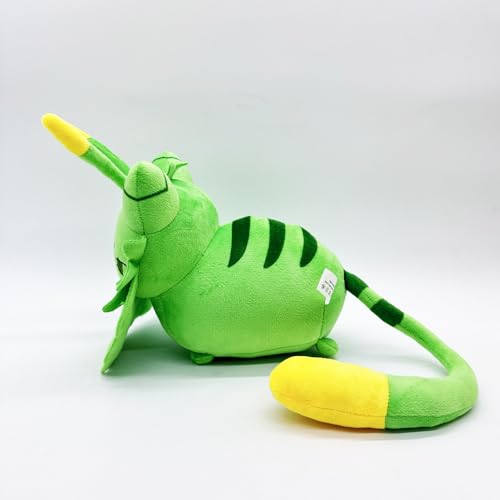 Plush Regretavator Plushie Furry Alien Cat Stuffed Plushies Pillow Doll Figure Game Cosplay Cute Fans Gift 9¡± (Green)