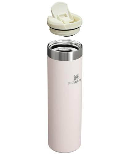 Stanley AeroLight 20 oz Insulated Stainless Steel Water Bottle Rose Quartz with Locking Lid