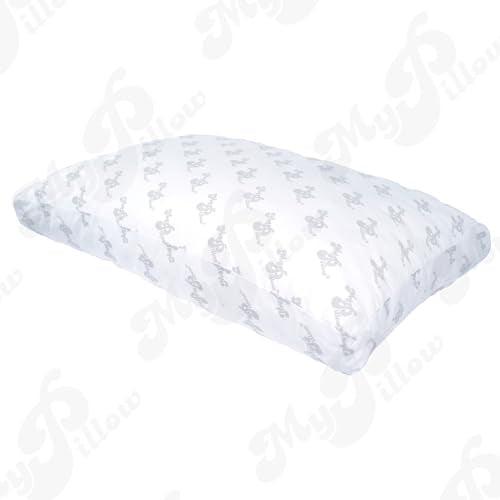 Firm Queen Size Memory Foam Pillow with Gusset - Support for Back Stomach Side Sleepers - MyPillow Premium