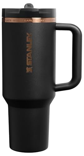 40 oz Stanley Quencher ProTour Flip Straw Tumbler Messi Goat Black