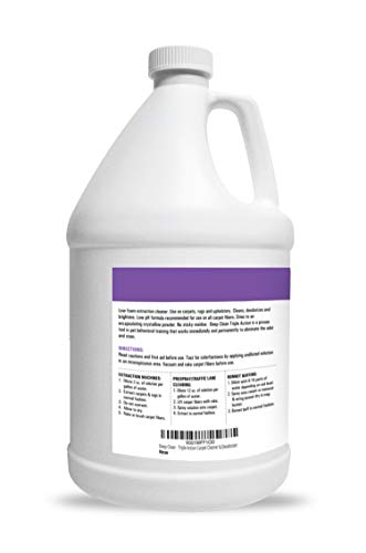 Deep Clean Carpet Cleaner Solution & Deodorizer - 128 Fl Oz - Concentrated Pet & Household Carpet Shampoo - Pack of 1