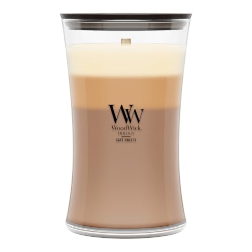 Café Sweets Trilogy Scented Candle with Crackling Wick - 21.5oz
