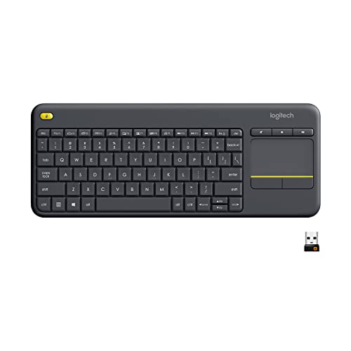 Wireless Touch TV Keyboard with Touchpad - Logitech K400 Plus Floral Variation