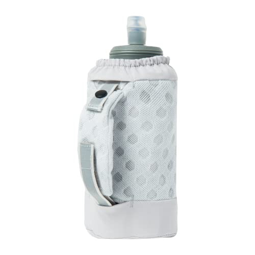 Nathan ExoDraw & ExoShot 2.0 Handheld Running Water Bottle Vapor Grey Blue 18oz