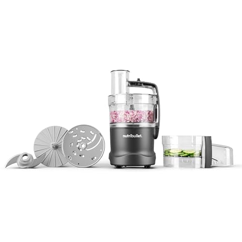 Nutribullet Limitless Food Processor Gunmetal Gray 2-in-1 Kitchen Appliance