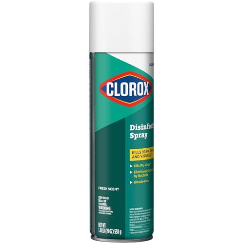 Disinfecting Spray with Fresh Scent - 19 Ounce, Pack of 12 - EPA Registered