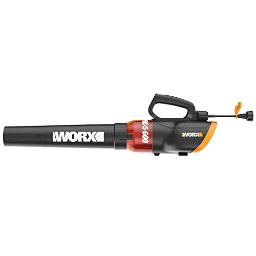 Electric Leaf Blower 12 Amp, 600 CFM & 110 MPH, Lightweight Yard Cleanup Tool