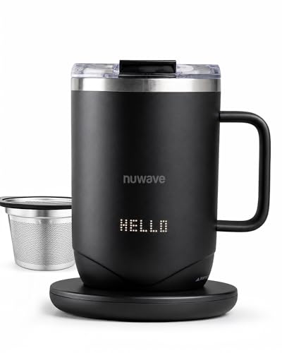 Rechargeable Heated Coffee Mug 16oz with Temperature Control & LED Display