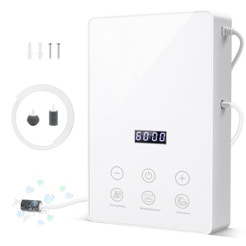 Ozone Generator for Water and Air Purification - White, 1000mg/h