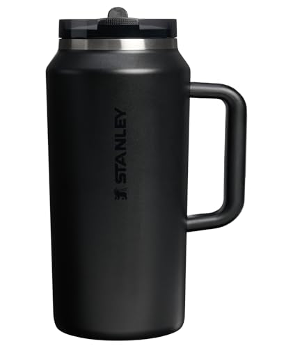 Stanley Quencher ProTour Flip Straw Tumbler 64 oz Black 2.0 - Leakproof & Insulated