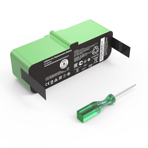 iRobot Roomba Battery Replacement 14.4V 5200mAh Li-ion for 600 800 900 Series