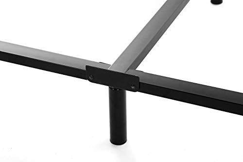 Queen Size Metal Bed Frame-7 Inch Heavy Duty Bedframe, 9-Leg Support