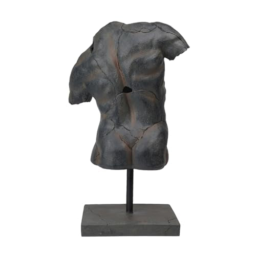 Cynkeyee Man Variation Greek Male-Torso Bust Sculpture - Abstract Modern Art Statue