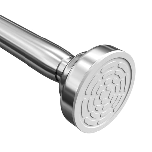 Umimile Adjustable Stainless Steel Shower Curtain Rod 50-86 Inches Tension Rod
