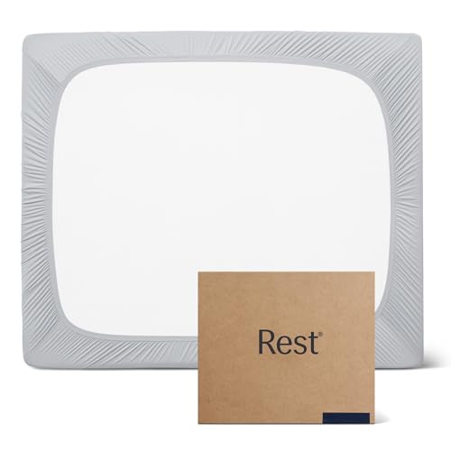 Evercool Cooling Fitted Sheet for Hot Sleepers - Full Size, Light Gray