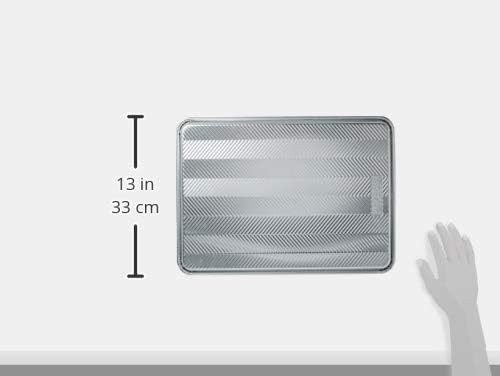 Nordic Ware Prism Half Sheet - Durable Metallic Baking Pan for Perfectly Even Cooking