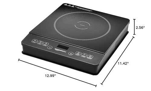 Portable Induction Cooktop - 1800W Medium, Child Lock & Overheat Protection