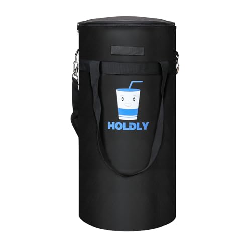 Portable Keg Cooler Bag for 5 Gallon Homebrew - Waterproof Insulated Carrying Case