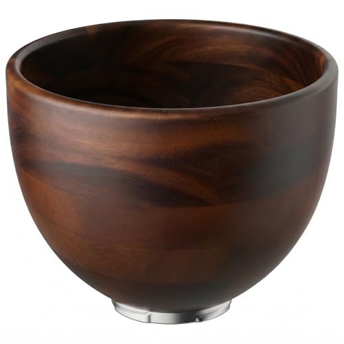 Wooden Mixing Bowl for KitchenAid 4.5-5 Qt Tilt-Head Stand Mixer - Acacia