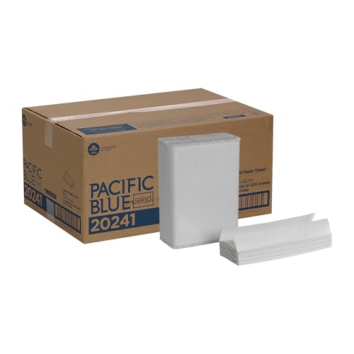 Georgia-Pacific Pacific Blue Select C-Fold Paper Towels 200 Count, White, Bulk Pack