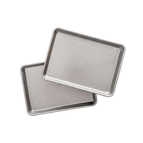 USA Pan 2-Pack Nonstick Quarter Sheet Baking Pans Set of 2
