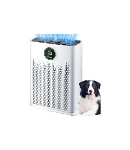 Large Room Air Purifier with HEPA Filter for 2400 sq ft Smart Modes Sleep Quiet